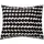 Marimekko Kissenbezug Räsymatto 80 x 80 cm Schwarz/Weiß