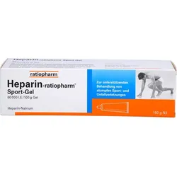 HEPARIN-RATIOPHARM Sport Gel 150 g