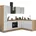 kochstation Winkelküche Florida L-Form 250 cm weiß