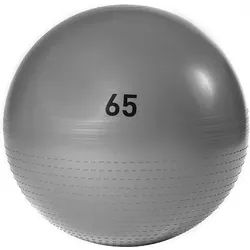 Gymnastikball grau Einheitsfarbe 65 CM