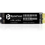 ByteFest SSD 2TB Festplatte Intern für Apple MacBook Air A1465 A1466(2013-2015,2017), MacBook Pro Retina A1398 A1502(2013-2015)...Interne SSD M.2 NVMe PCIe Gen3x4, Lesen bis zu 2200MB/s