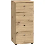 Forte Tempra 2 38,6 x 85,5 x 34,8 cm Beige / Braun