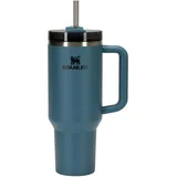 Stanley Quencher H2.O FlowStateTM Tumbler Edelstahlbecher mit Trinkhalm Blue Spruce 1180 ml