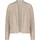 Cartoon Strickjacke mit Fransen Beige 34