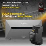 Anker SOLIX Solarbank 2 E1600 PRO Solarspeicher & Smart Meter für PV Anlage