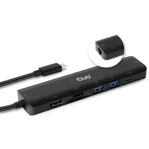 Club 3D USB Type C 7-in-1 Hub - Dockingstation