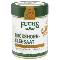 Fuchs Gewürze - Bockshornkleesaat gemahlen - für Currygerichte, Linsengerichte oder Chutneys - natürliche Zutaten - 65 g in wiederverwendbarer, recyclebarer Dose