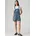 Levi s UTILITY SHORTALL Damen Gr S 36 N-Gr blau anniversary Web Obermaterial 100 Baumwolle unifarben relaxed fit ca Mitte Oberschenkel Hosen Sommerhose im Five-Pocket Style