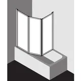 Kermi Vario 2000 Faltwand 2-/1-flügelig V2TS20751422K 74-76,3x140cm, Weiß Kerolan Perl