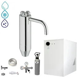 Tafelwassergerät BieTal® BT-30U Kühlung Schanksäule 3-Wege Puls 245 6KG CO2