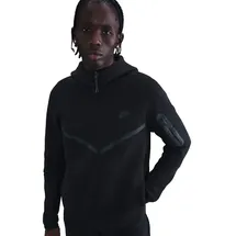 Nike Tech Fleece Windrunner Kapuzenjacke Herren Schwarz M