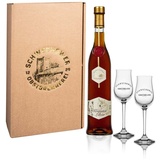 Kräuterlikör 0.5l + 2 Gläser (38%Vol) Geschenk Kräuterschnaps Schwechower