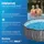 BESTWAY Steel Pro MAX Solo Pool Ø 366 x 100 cm grau