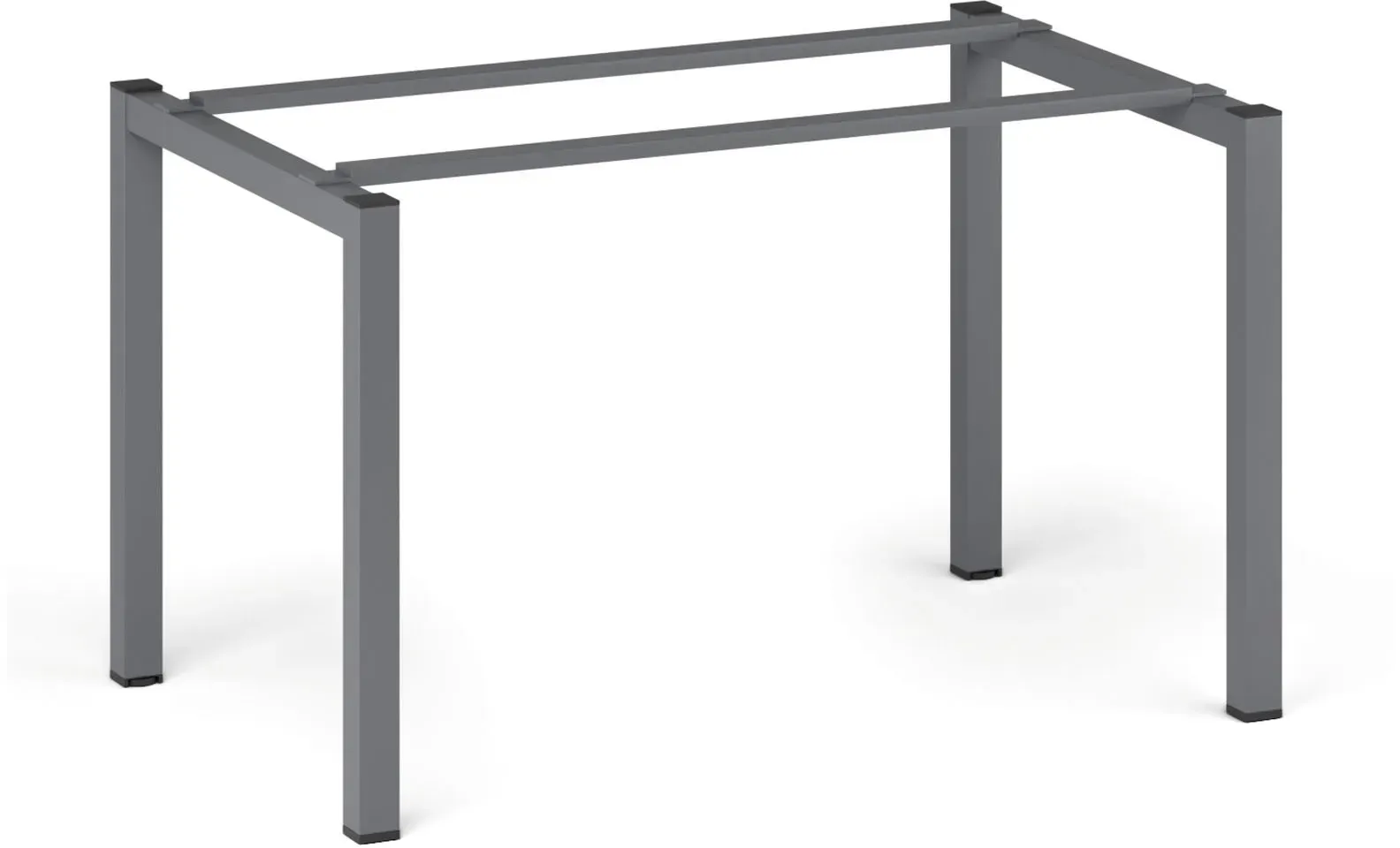 Tischgestell SQUARE, 1200 x 600 x 725 mm, schwarz