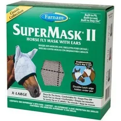 Fliegenmaske mit Ohrenschutz Farnam Supermask II Horse Horse WARMBLUT