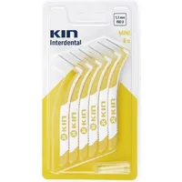Kin KIN, Interdentalbürste, Interdentalbürste Mini 1 1mm 6 Stück (6 x, 1 mm)