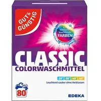 Gut&Günstig Colorwaschmittel Pulver 5,2 kg 80 WL