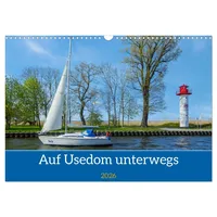 Calvendo Unterwegs auf Usedom (Wandkalender 2026 DIN A3 quer),