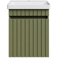 Planetmöbel Waschtisch 50cm mit Schublade Mintgrün matt