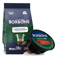 90 Caffè Borbone Kapseln Dolce Gusto Entkoffeinierte Mischung Kompatibel Nescafe