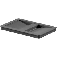 HAILO Einbaumülleimer 13 l Dunkelgrau