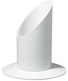 Rayher Kerzenständer Für Kommunion- und Taufkerzen mit 4,0 cm weiß