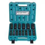 Makita E-16586 IMPACT BLACK Schlagnuss-Set 14-tlg. 1/2 ́ ́ Vierkant