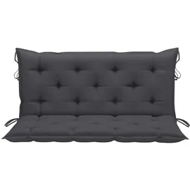 vidaXL Bankauflage 120 x 50 x 7 cm anthrazit 2 St.