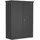 Biohort Terrassenschrank Romeo M 132 x 57 x 181 cm Dunkelgrau-Metallic