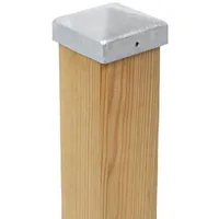 ROG-Gardenline Pfostenkappe (15 St), Stahl 71 x 71 mm 7 cm
