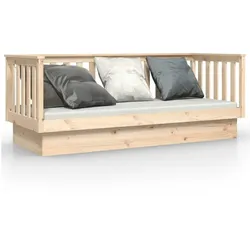 vidaXL Tagesbett ohne Matratze 90x190 cm Massivholz Kiefer
