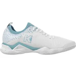 KEMPA Frauen Handballschuh Wing Lite 2.0, weiß/aqua, 36