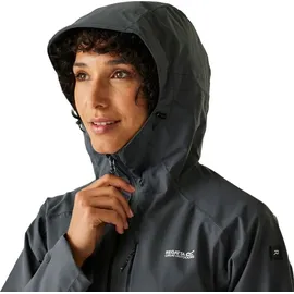 Regatta Birchdale II Funktionsjacke mit Kapuze in Grau - 44