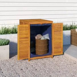 furnicato Gartenbox 70 x 87 x 104 cm 1-tlg. braun