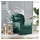 vidaXL Massagesessel Dunkelgrün Stoff 95 x 100 x 95 cm Grün mit Fernbedienung