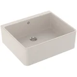 Villeroy & Boch Spülstein Einzelbecken 60 X crema + Handbetätigung
