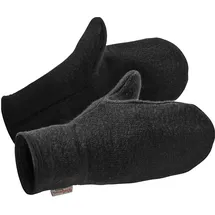 Woolpower Mittens 400 Fäustlinge schwarz, Größe M