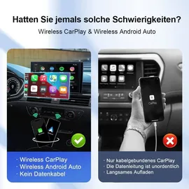 Carlinkit CP2A Wireless Adapter Apple CarPlay / Android Auto