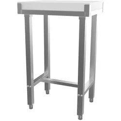 Chefgastro Hackblock Aus Polyethylen 80mm Dicke BxTxH 500x400x750mm