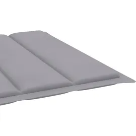 vidaXL Sonnenliege 200 x 68 x 86 cm Grau