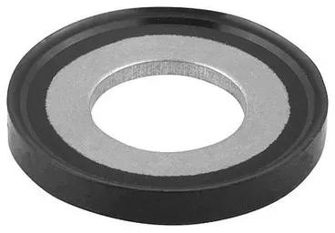 DICHT-UND UNTERLEGSCHEIBE HYGIENIC USIT®, D=16,2 EDELSTAHL 1.4404, KOMP:70 EPDM 291, KOMP:SCHWARZ