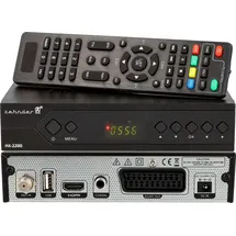 Zehnder HX 2200 Sat Receiver mit Aufnahmefunktion, HD fähig, Full HD, Digital Sat-Receiver