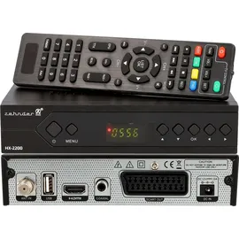 Zehnder HX 2200 Sat Receiver mit Aufnahmefunktion, HD fähig, Full HD, Digital Sat-Receiver