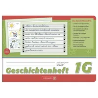 Brunnen Geschichtenheft A5 quer Lineatur 1G 16 Blatt