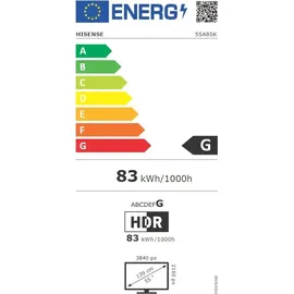 Hisense 55A85K 55 Zoll OLED 4K TV