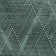 Profhome 388242-GU 3D Tapete Chevron Muster schimmernd Grün Silber 0,53 m x 10,05 m 5,33 m2 Grün