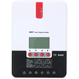 vFound MPPT Solar Charge Controller 12V / 24V System Voltage Solar Panel für den intelligenten Regler mit LCD-Display(30A)