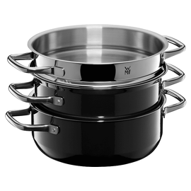 WMF Fusiontec Compact Topf-Set 3-tlg. schwarz