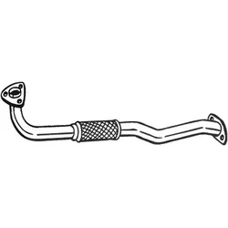 Bosal Abgasrohr [Hersteller-Nr. 840-111] für Nissan