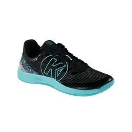 Kempa Attack Two 2.0 Handballschuh, Schwarz/Aqua, 44.5 EU